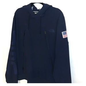 North face hoodie - USA edition navy men’s